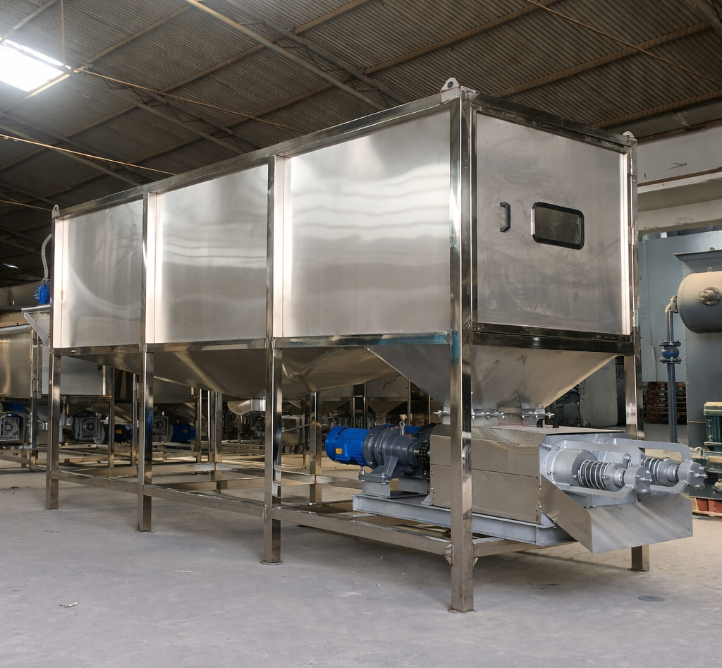 máy tách phân trống quay công suất lớn máy tách phân trống quay công suất lớn