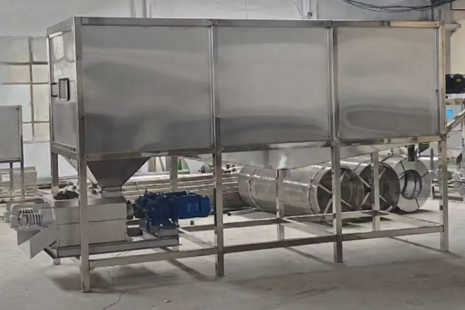 máy tách phân trống quay công suất lớn máy tách phân trống quay công suất lớn