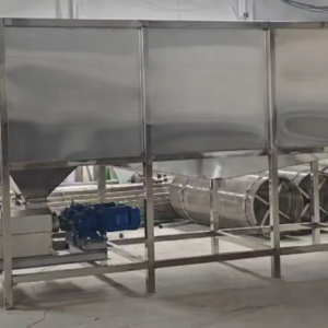 máy tách phân trống quay