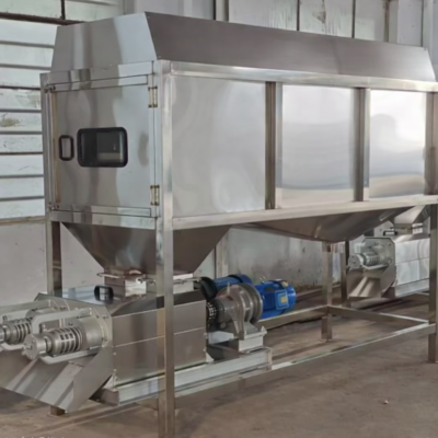 máy tách phân trống quay