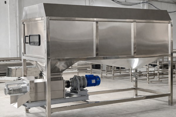 máy tách phân trống quay công suất lớn