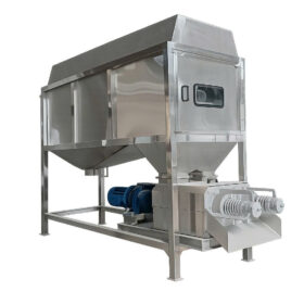 máy tách phân trống quay