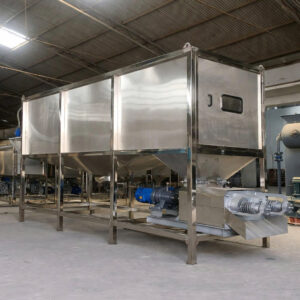 máy tách phân trống quay